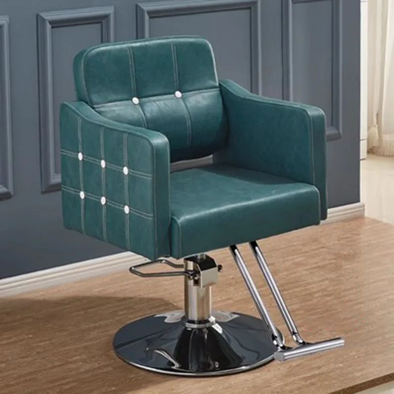 Professional Swivel Chair Cosmetic Tattoo Styling Salon Vintage Barber Chair Footrest Taburete Ruedas Furniture Beauty LJ50BC