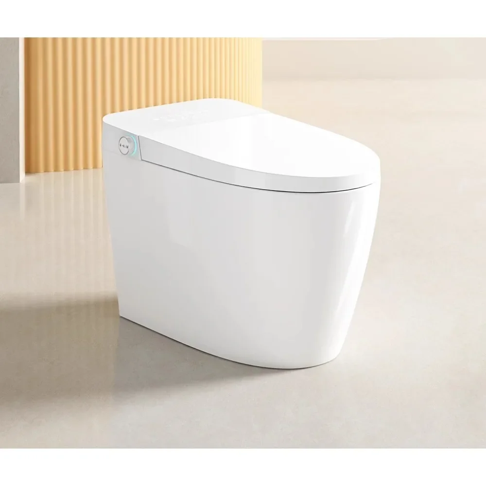 

Intelligent toilet household full-automatic integrated voice foam shield instant heating siphon toilet without water pressure li