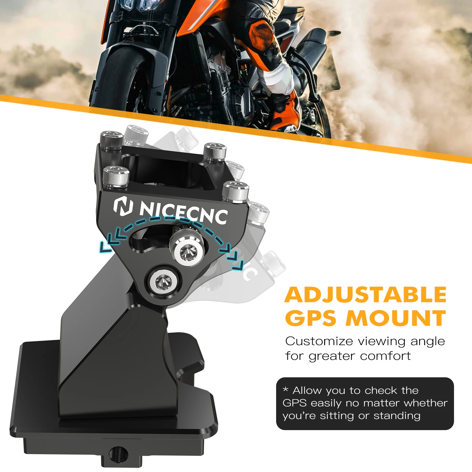 GPS-Gerät Navigation Telefon Halterung Halter Für KTM 790 890 ADV