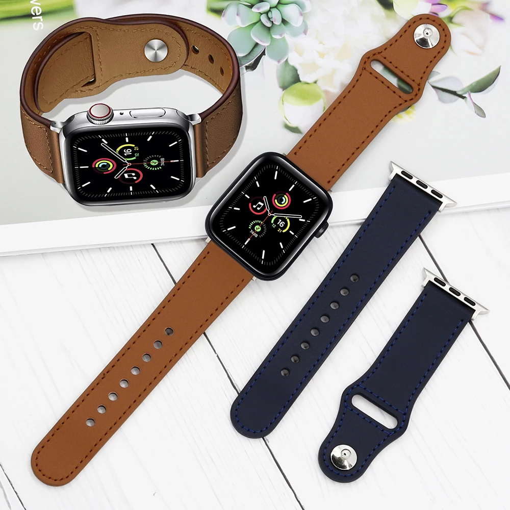 Pulseira Vintage para Relógio - Compatível com Apple Watch 45mm 44mm 38MM  40MM 49MM e iWatch Series Ultra 8 7 6 5 4 3 SE - Escorrega o Preço