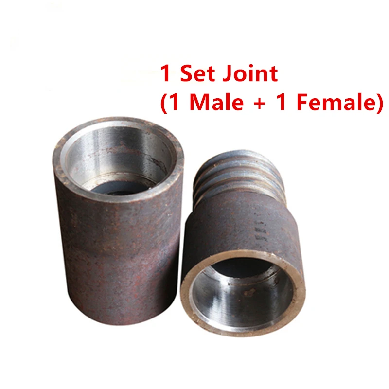 1SetDrillPipeJointTaperThreadJointsSpiralDrillStemJointof