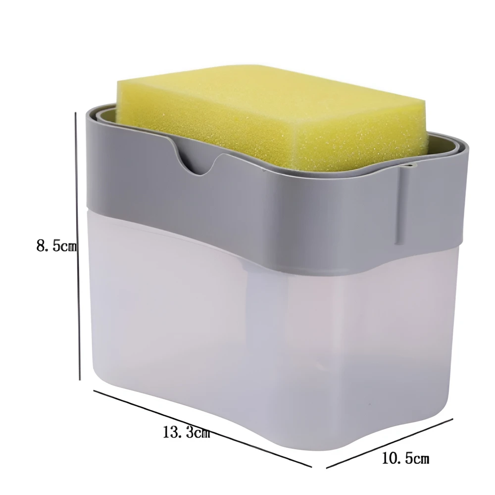 Automatic Soap Dispenser Bottle for Liquid Soap Kitchen Sponge Dispenser Ditchen Manual soap dispenser