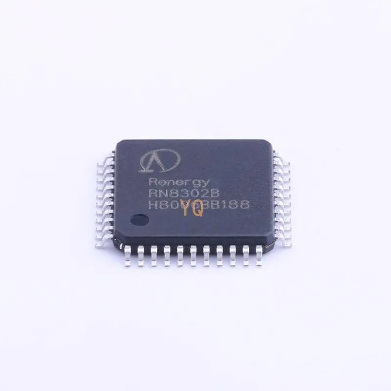 

5PCS/lot New OriginaI RN8302 RN8302 RN8302B QFP44 RN7302 QFP32 Multifunctional anti-stealing three-phase metering chip