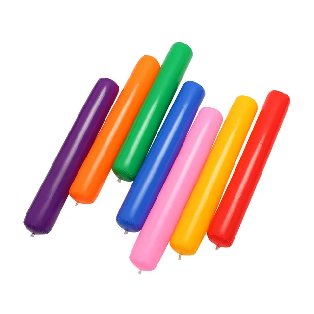 4 Pcs Child Inflatable Balloon Refueling Competition Applauder Stick Props for Family Outdoor Game  Cheer Kid Exercisev 5