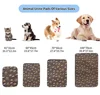 2pcs Cute Waterproof Pet Pee Pad Washable Puppy Training Pad Mat Reusable Anti-Slip Pee Pad Blanket Absorbent Diaper for Dog Cat 6