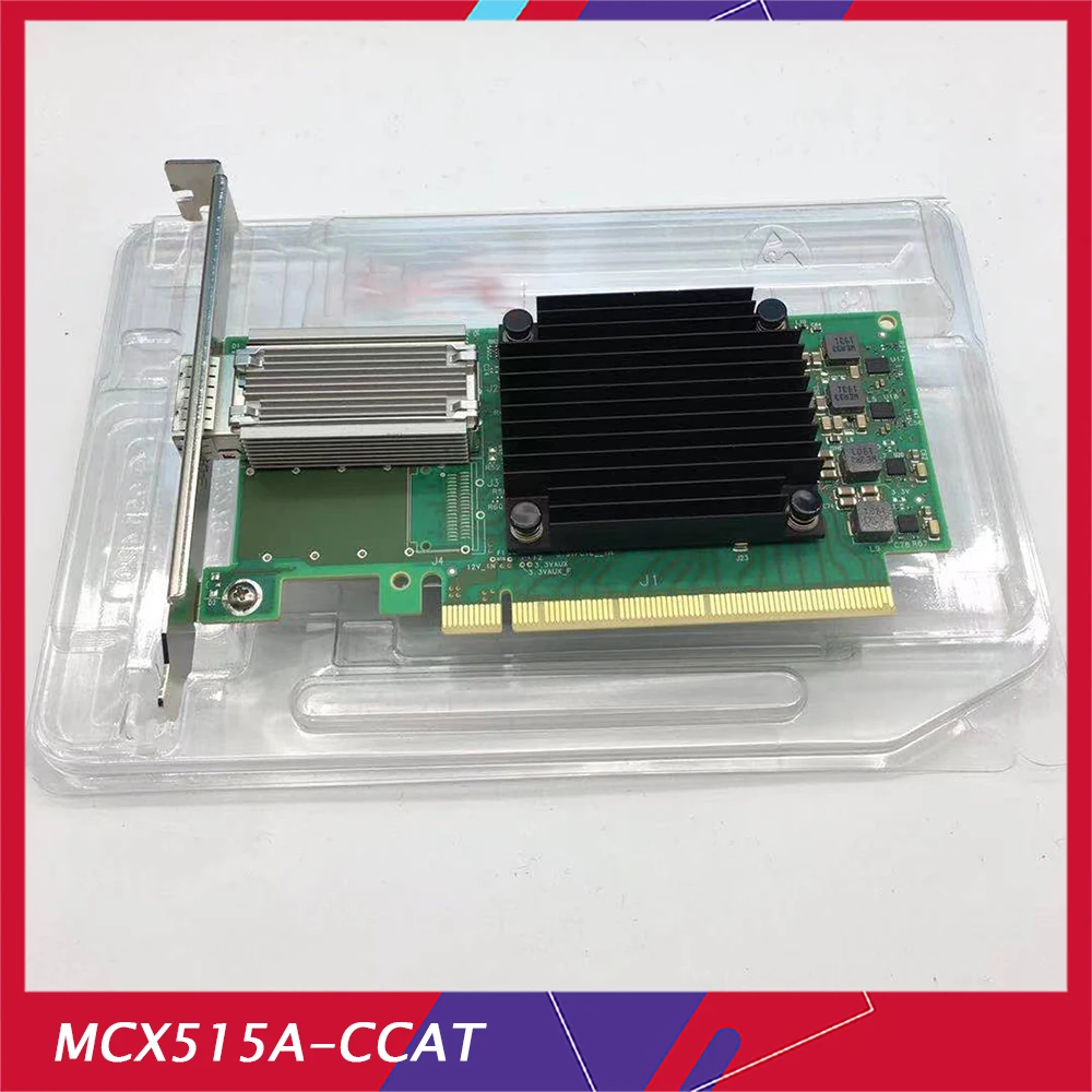 For Mellanox 100Gb/S NIC ConnectX-5 100GbE QSFP28 CX515A Network Card MCX515A-CCAT