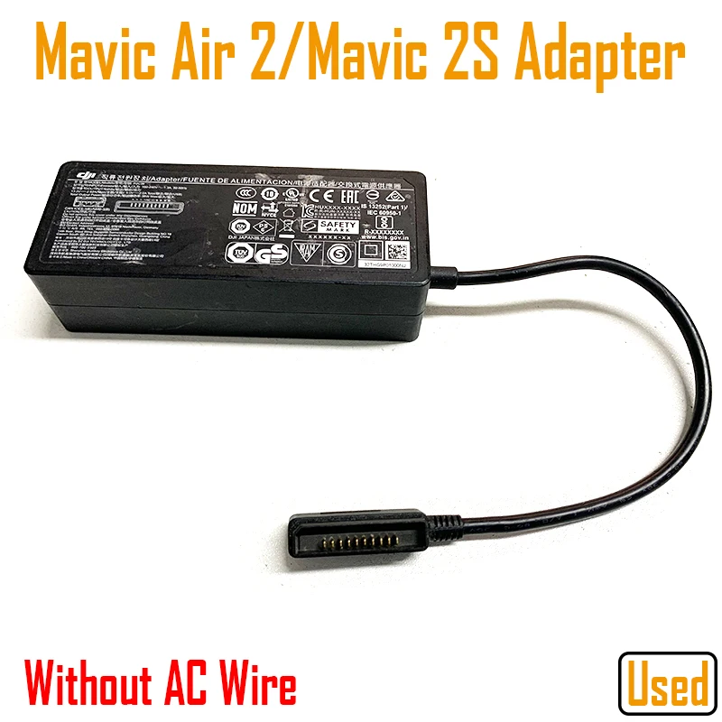 Original Mavic Pro AC Charger Spark AC Power Adapter Phantom 3 Series 4 Series Mini Mavic 3 Hubs DJI Air drone repair parts,drone battery charger