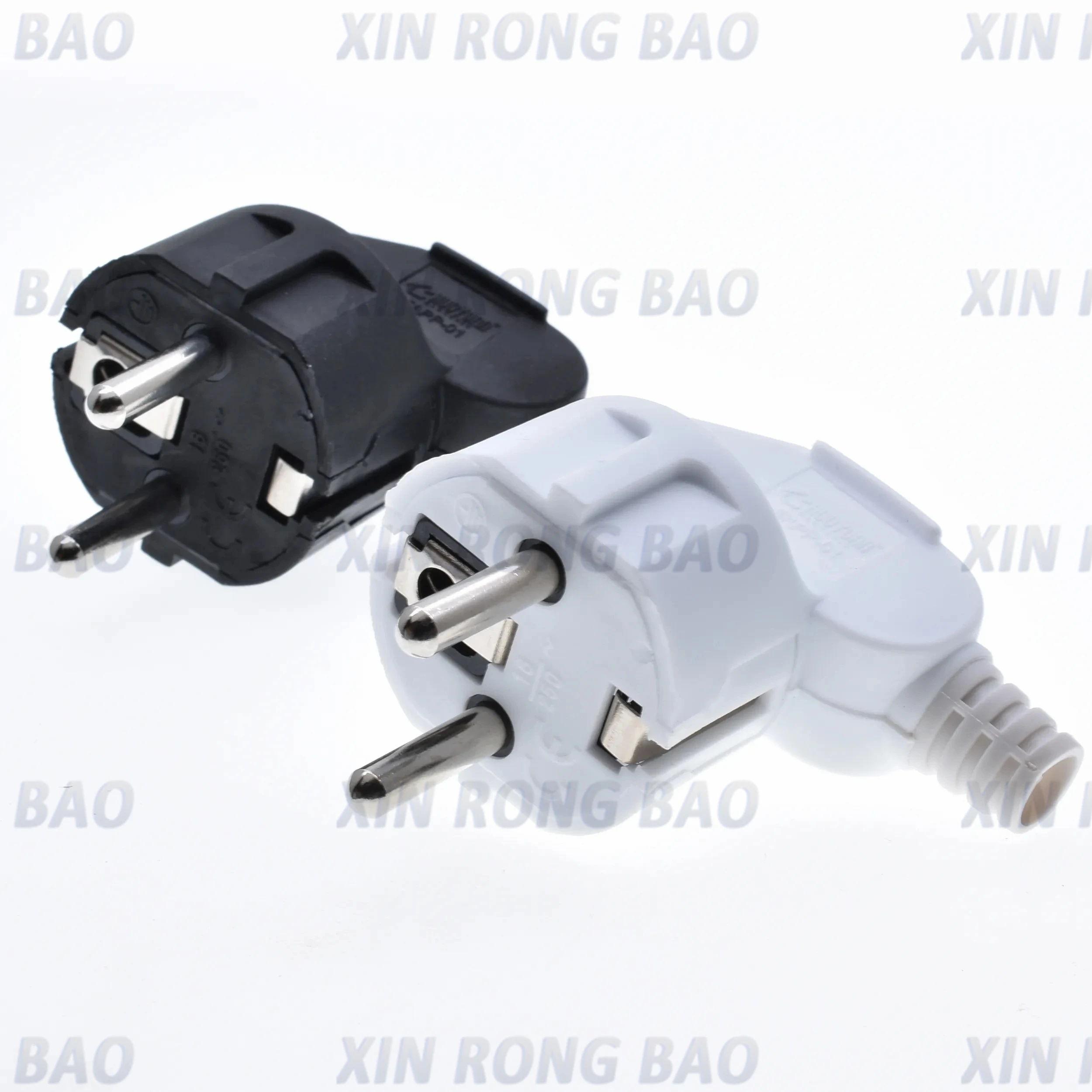 EU AC Power Adapter Socket 16A 250V Connector Cable Electrical Plug White Black korean Male Converter Adaptor Detachable Plug power adapter
