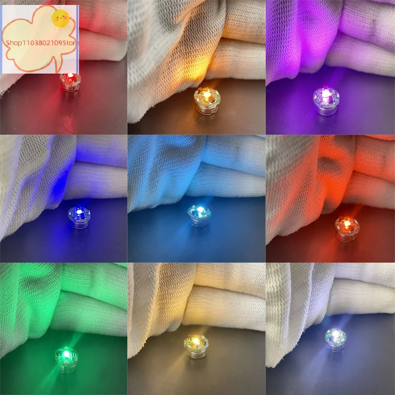 [YH]1Pc LED 조명 전자레인지 자기 제어 스위치 조명 칩 애니메이션 핸드 투 도 플러스 라이트 모델 장난감 무선 램프