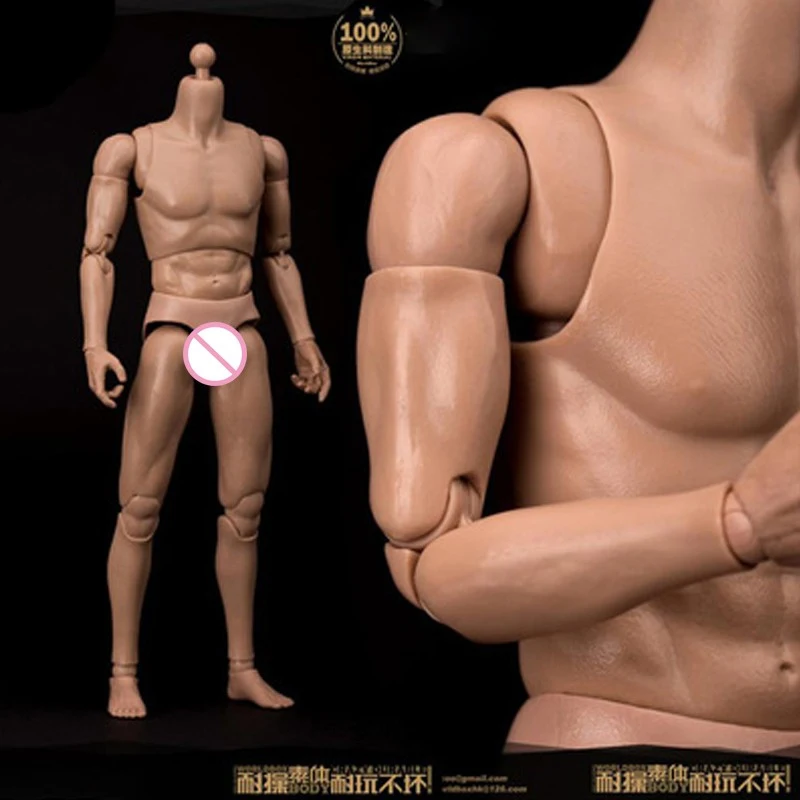 

WorldBox AT011 1/6 Standard Male Body Narrow SHoulder Muscle Man Action Figure 12inch