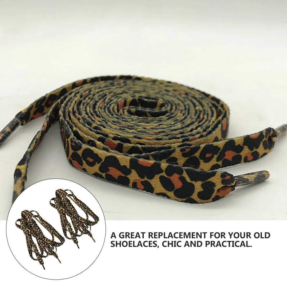 Рисунок 5 - 2 пары, леопардовые шнурки для