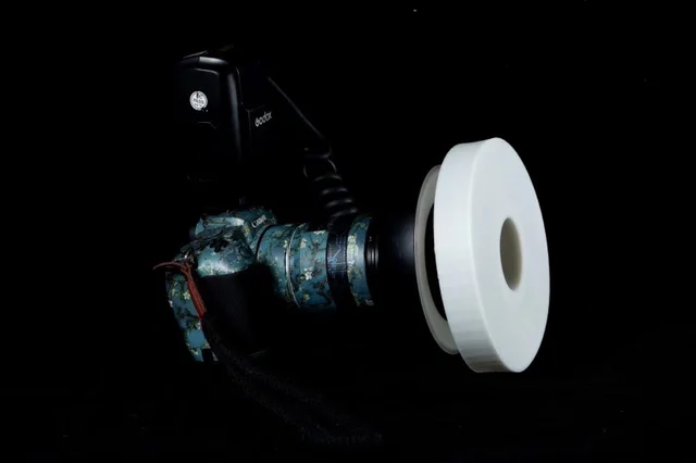 Homemade, pop-up flash powered ring light for Canon Rebel. Photo example  included. : r/photography