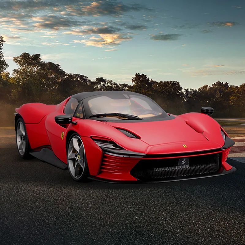 

Ferrari 1/18 Bburago Daytona SP3 Alloy Luxury Vehicle Diecast Car Model Collection Gift Sports Car Static Simulation Model Car