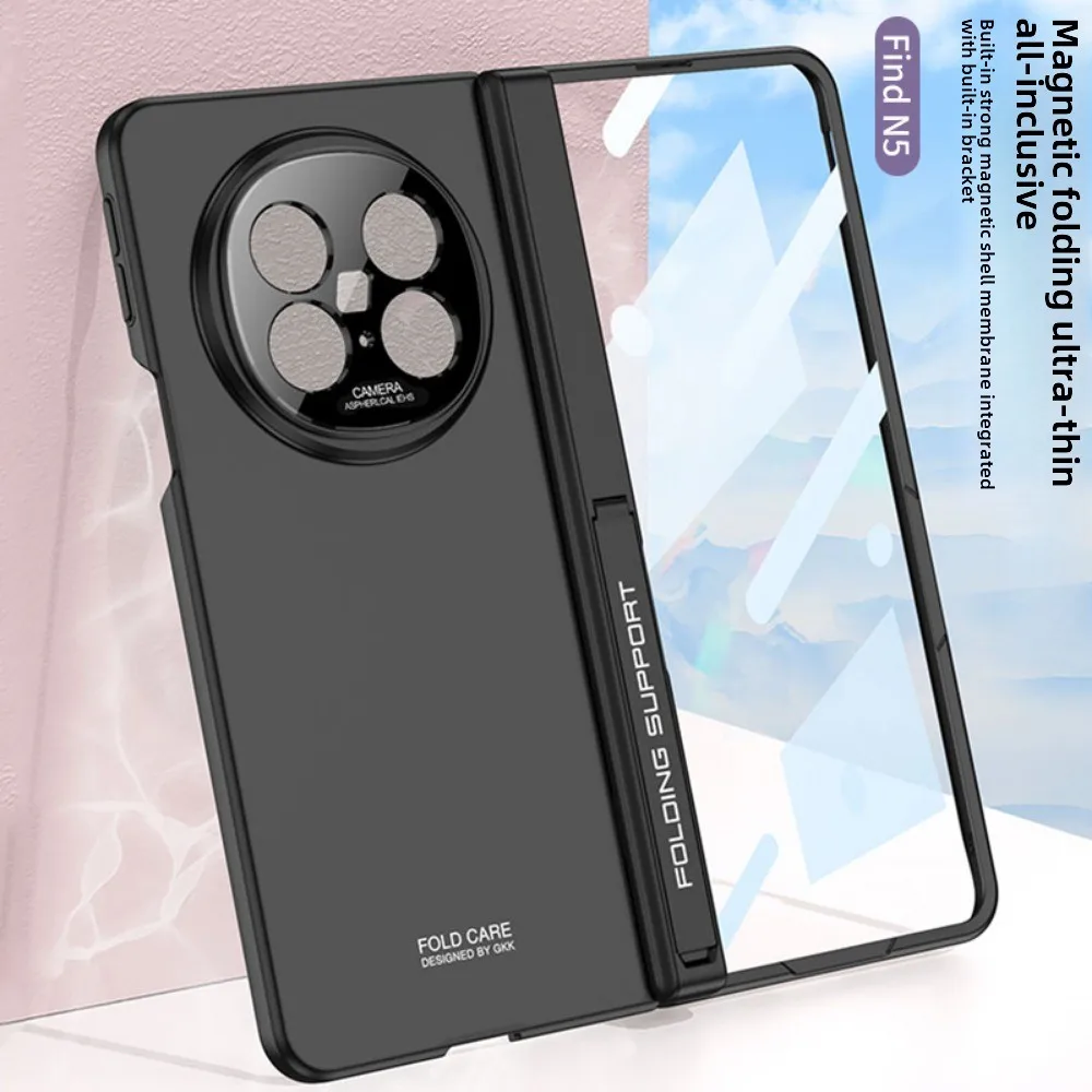 Compatibile con Oppo Find N5 Custodia magnetica con cerniera integrata