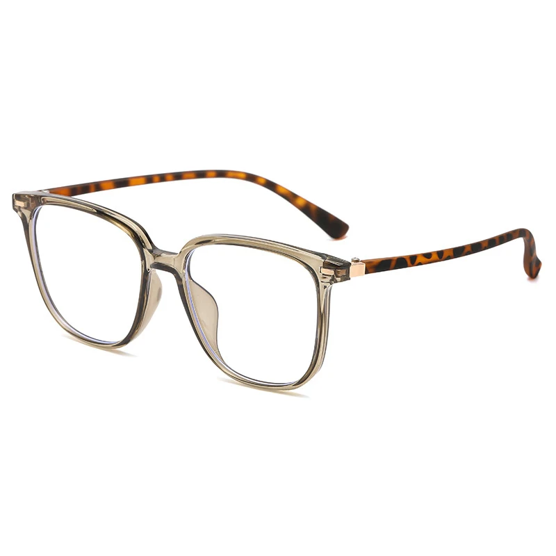 

TR90 Anti Blue Light Glasses Women Myopia Optical Square Eyeglasses Frame Men Blue Light Blocking Glasses Fake Computer Glasses