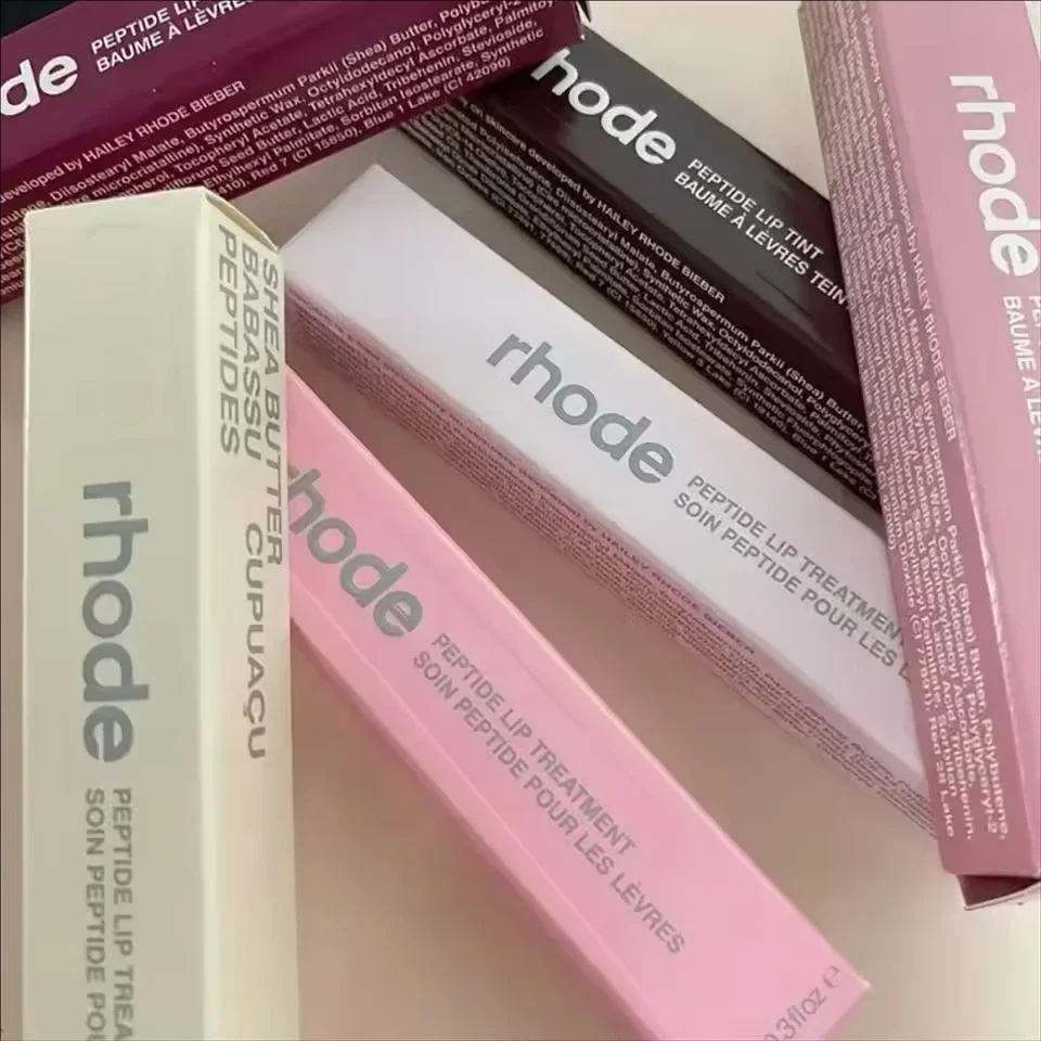 Rhode Long Lasting Moisturizing Nourishing Colorful Lipstick Plump Limit Strawberry Watermelon Wom Care Gloss Lip Glaze Makeup
