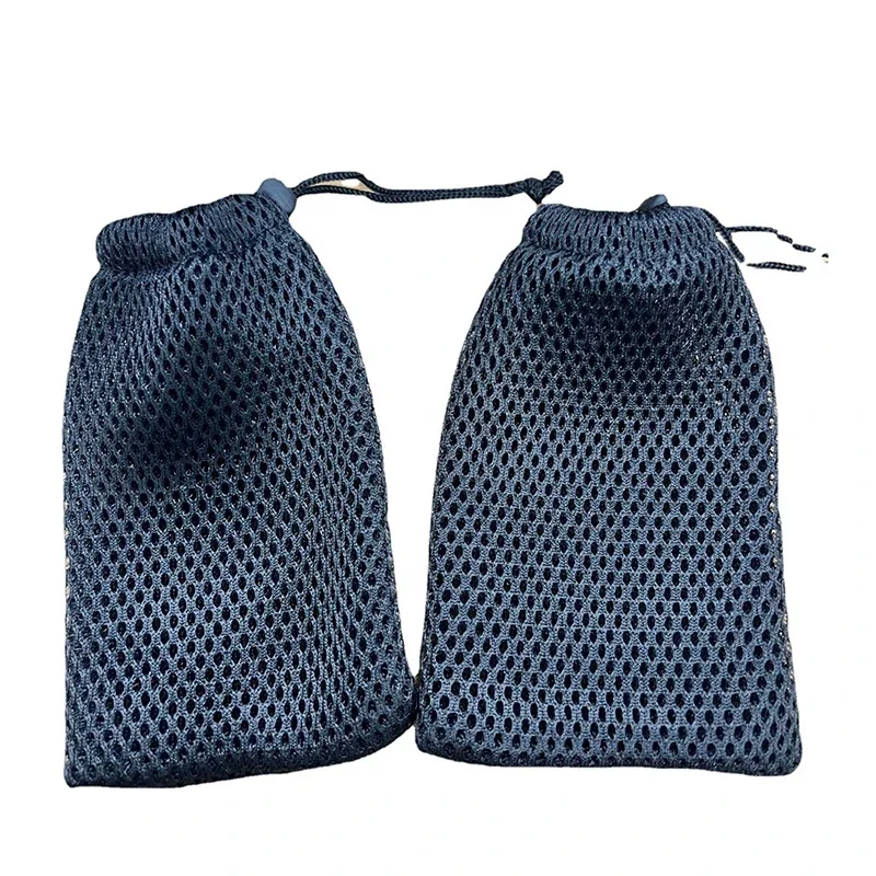 3-teilige Aufbewahrungstasche aus Nylon-Mesh mit Kordelzug, Mehrzweck-Tasche für Reisen und Outdoor-Aktivitäten für digitale Produkte – Detail 7