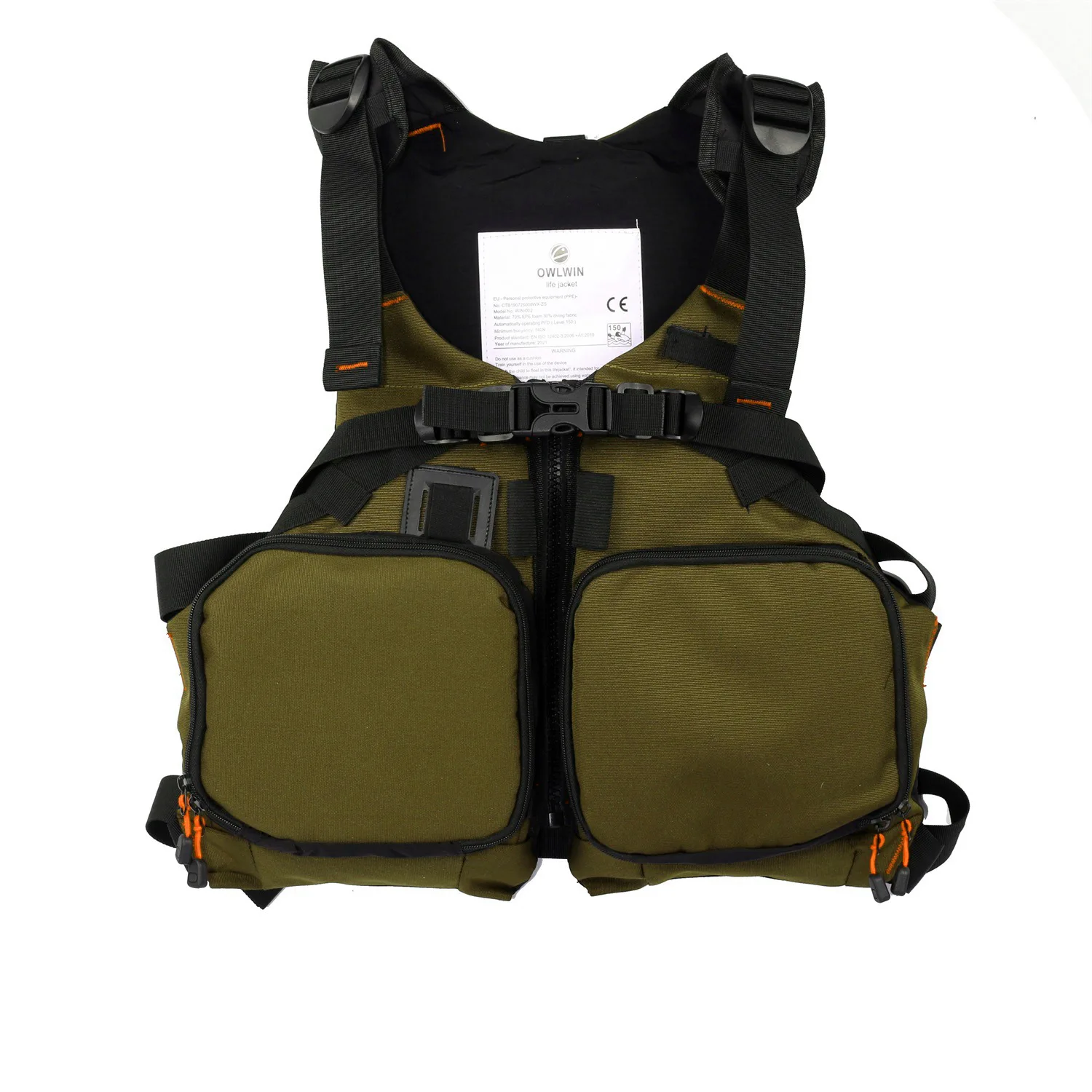  slider image of Fishing Vest Life Jacket