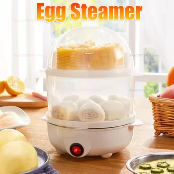 Electric Eggs Cooker, Rapid Multifunctional Mini Eggs Cooker Boiler For Poached Eggs, Scrambled Eggs, Omelets, Auto Shut 1