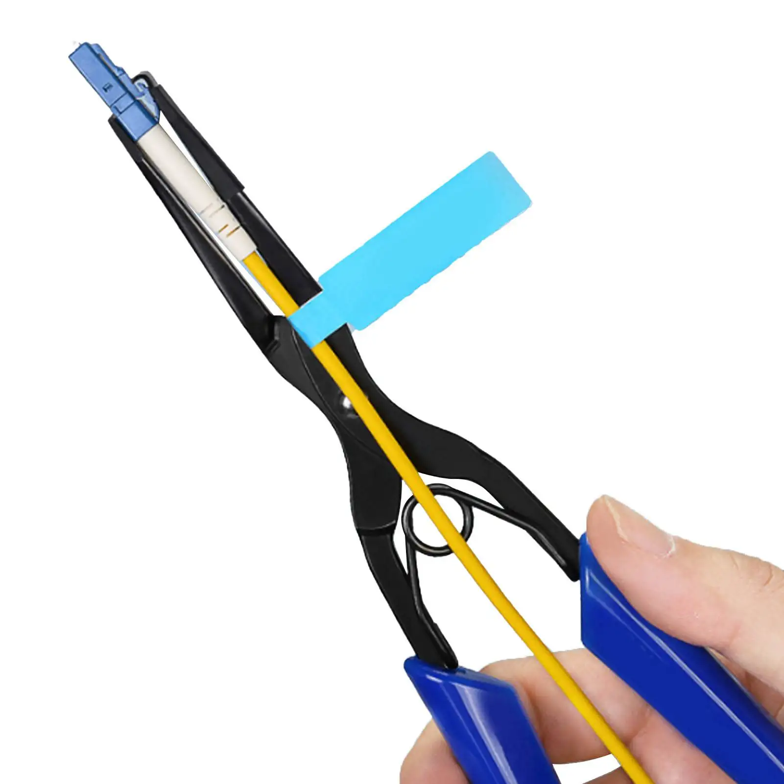 Optical  Long Nose Pliers Optical  Flange Long Nose Pliers Non Slip Handle SC LC  Connector Plug and Unplug Tool