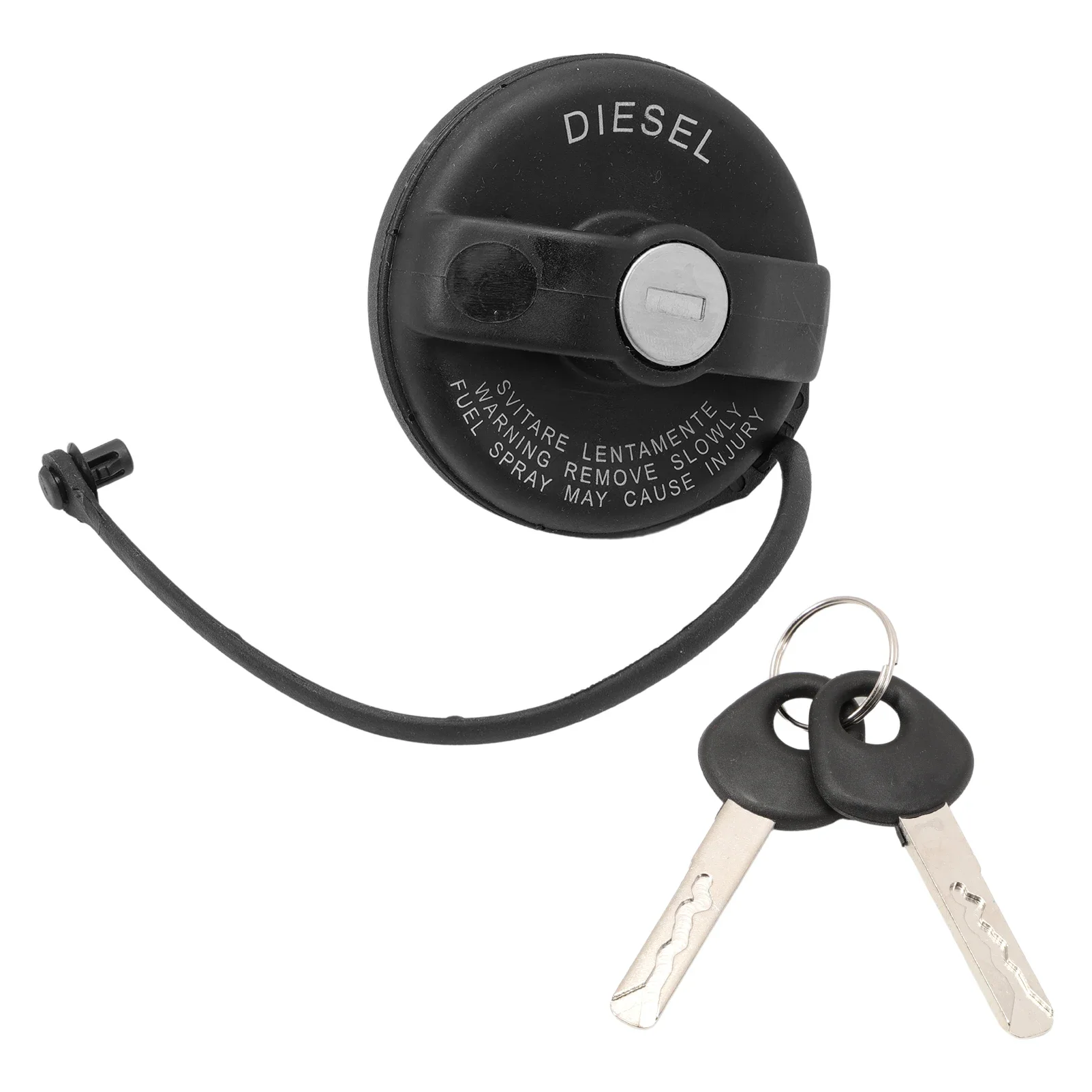 Diesel Fuel Tank Cap with 2 Keys for Fiat 71802900