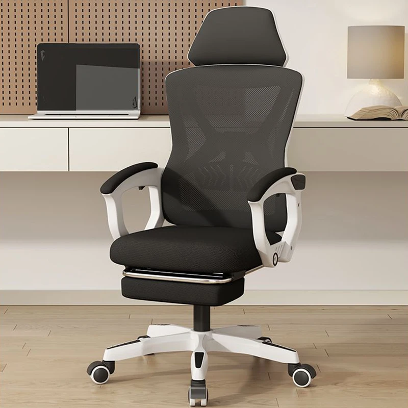 Gaming Office Chair Floor Upholstery Sleep Comfortable Wheels Study Luxury Fashion Raise Chairs Headrest Muebles Home Furniture