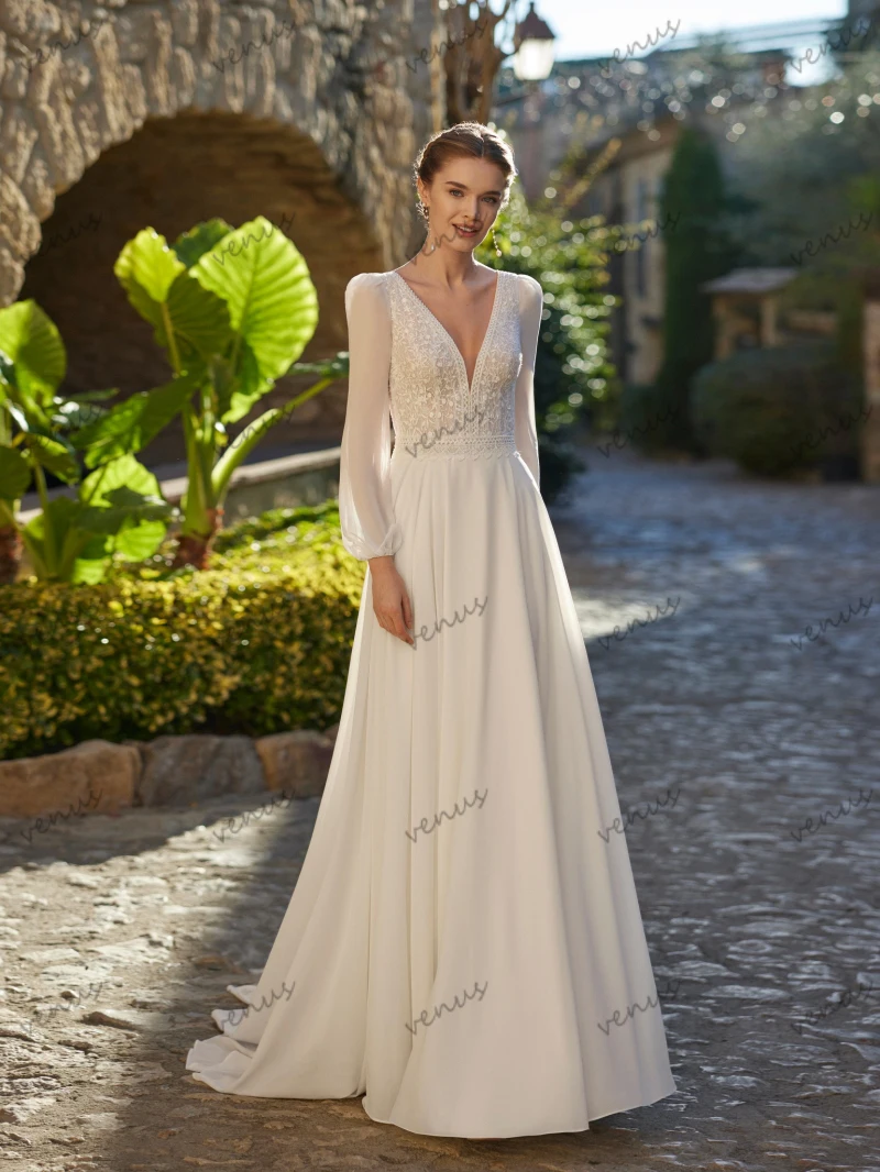 Vestidos De Novia bohemios, Vestidos De Novia Vintage De gasa