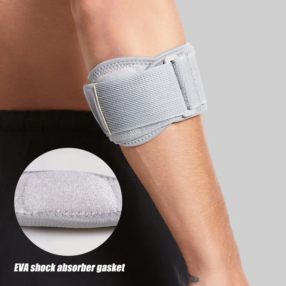 1Pc Tennis Elbow Brace, Tendonitis Elbow Brace Strap, Golfers Brace Counterforce Band for Tendon Pain, Support for Forearm