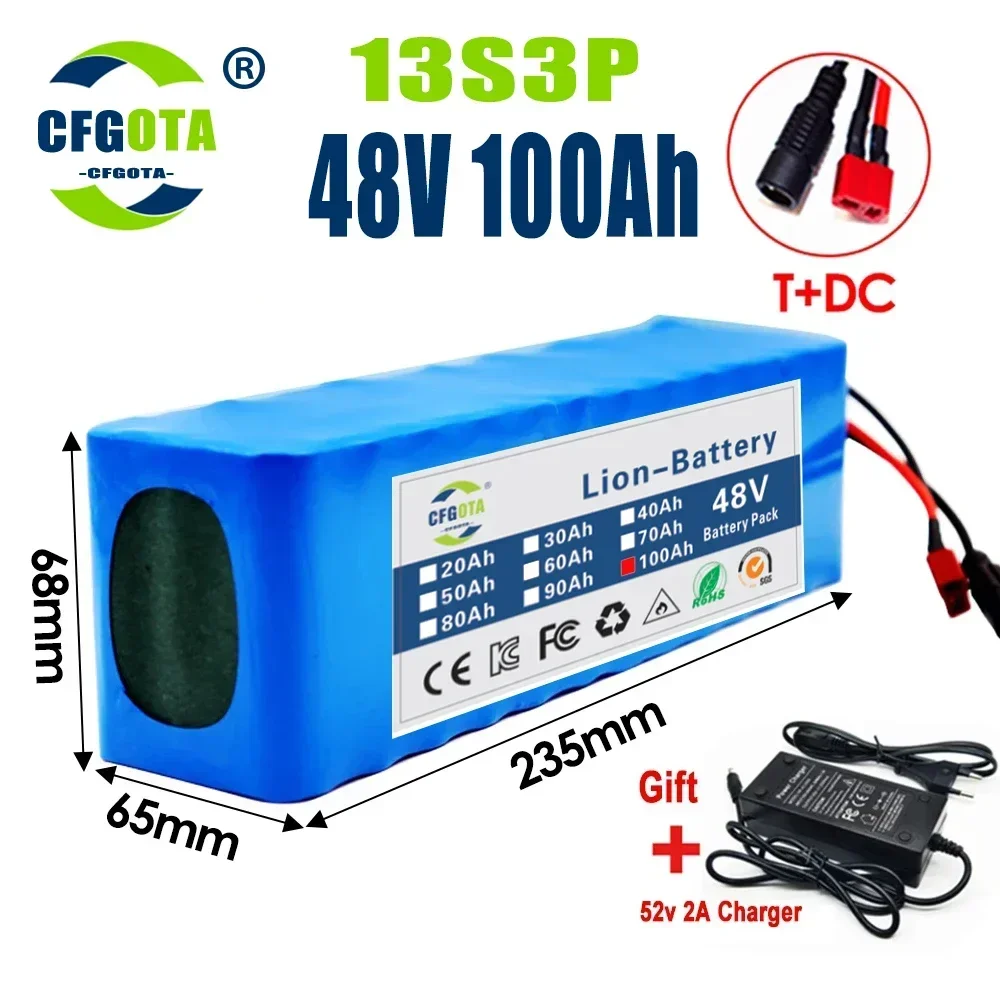 new-48v-100ah-20000w-13s3p-dc-t-lithium-ion-battery-pack-100ah-for-546v-e-bike-electric-bicycle-scooter-with-bms