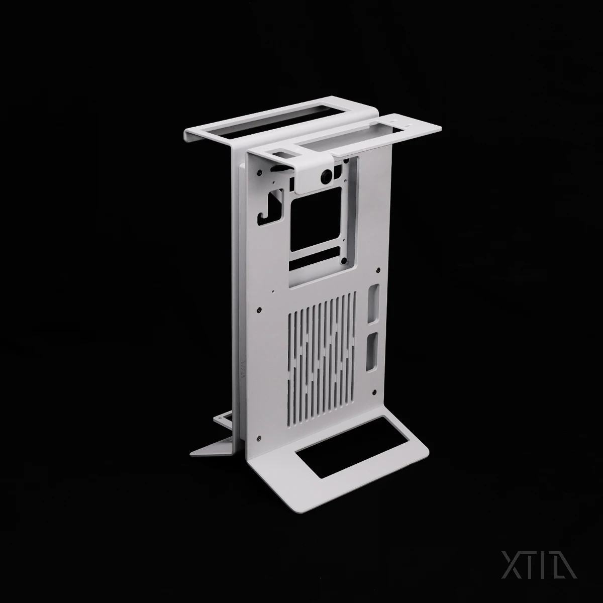 XTIA XPROTO-N V2 오픈형 미니 ITX 케이스 4mm 알루미늄 SFF 프레임 SFX SFX-L PSU 330mm GPU 지원 DIY 게이밍 PC 섀시