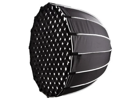 

SWIT BA-PARA26 Bowens Mount 26-inch Easy-open Parabolic Dome Softbox, With eggcrate and dual diffusers