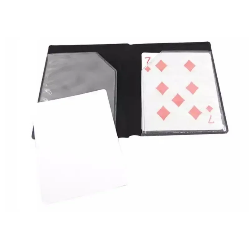 광학 지갑 카드 나타나는 마술 트릭 지갑 자석 카드로 녹는 거리 무대 닫기 마술 환상 정신주의 Magia
