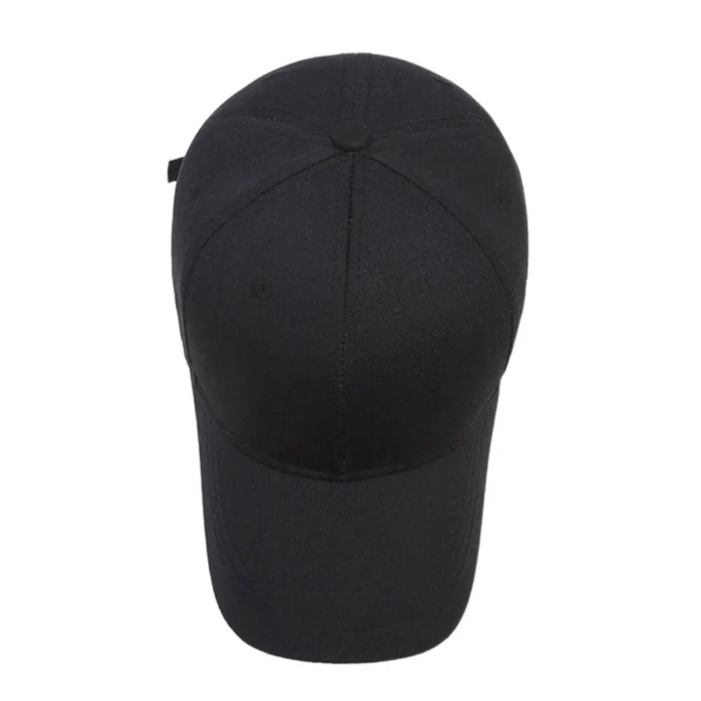 Outdoor Sports Adjustable Baseball Cap Solid Color Snapback Casual Sunscreen Hat Men Women Outdoor Cap