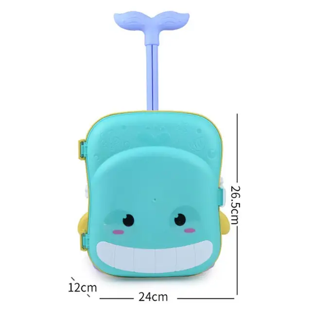 Practical Suitcase Beach Toys Intellectual Development Beach Playing Toys Easy to Carry Great Gifts Suitcase Beach Toys Set 1