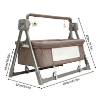 Portable Electric Baby Swing Bassinet with Music