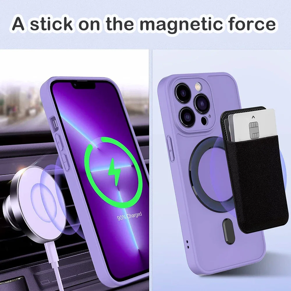 Enhanced Wireless Charging Magnet Sticker Plate with Strong Magnetic Grip