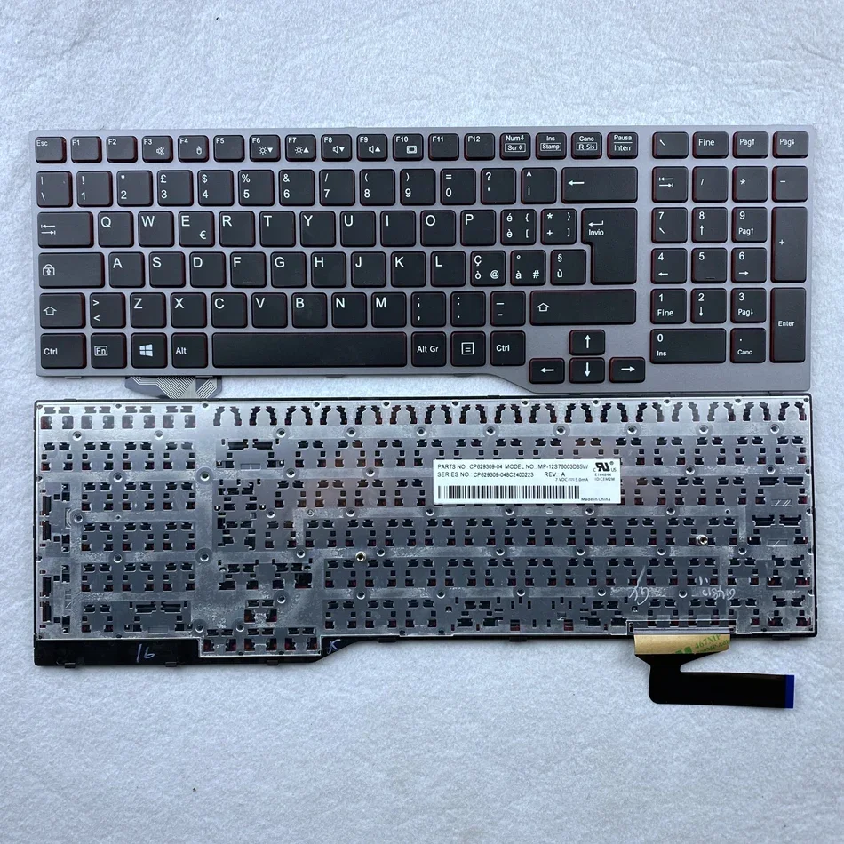 Tastiera Per Laptop Italiana Per Fujistu E754 Lifebook E557 E753 E756 E554 E556 Celsius H730 H760 H770 Layout It