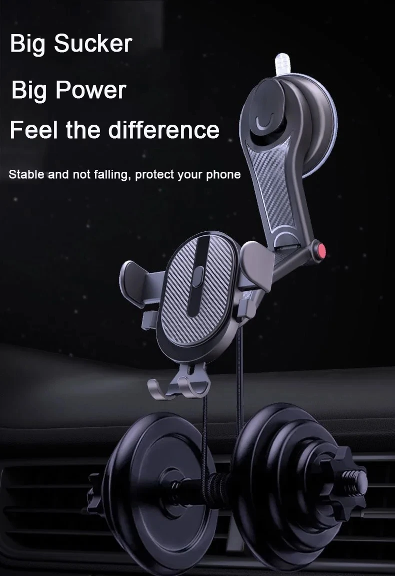 Car Phone Holder Stand Gravity Dashboard Phone Holder Suction Cup Bases Universal Rotaring Phone Support For iPhone Xiaomi Samsu
