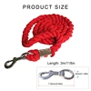 Braided Cotton Horse Leading Rope with Buckles Equestrian Rein Competition Halters Thick Horse Leading Rope Enduring 6