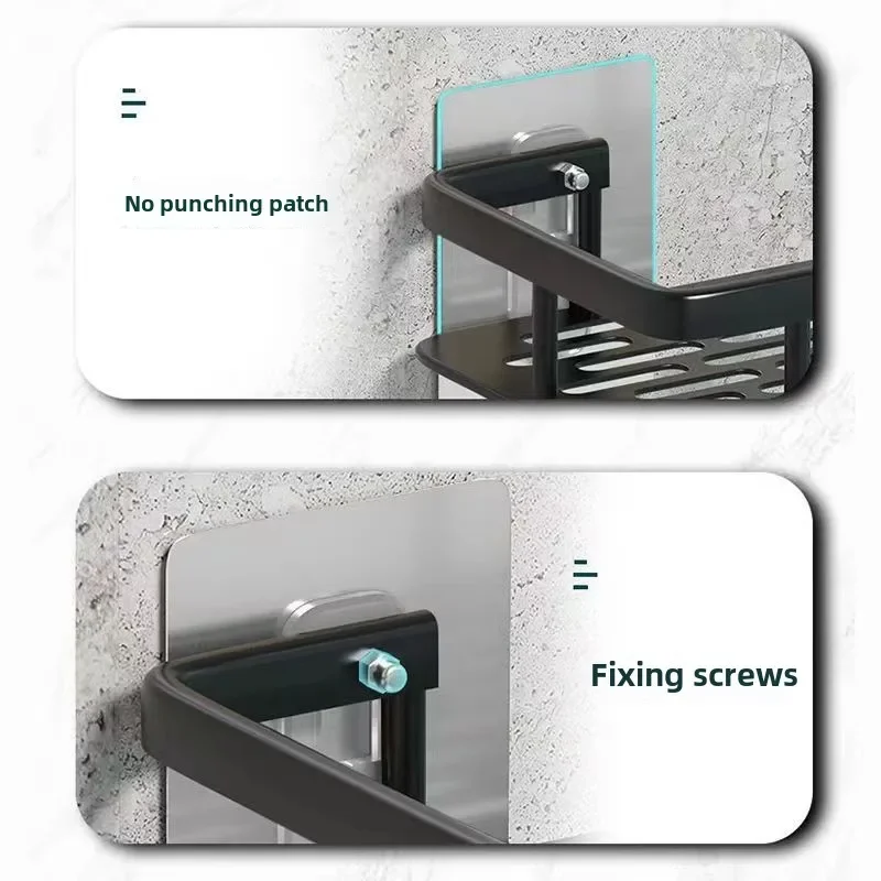 Shelf Screw Sticker Bathroom Shelf Bathroom Storage Shelf Storage Shelf Foldable Shelf Floating Shelves Bathroom Accessories 2pcs Bathroom Shelf Screw Sticker 4x10mm Nail-free Stickers Strong and Non-marking Firm Self-adhesive Large Rack ScrewStickers