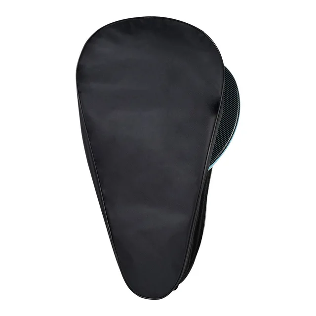 Black Beach Tennis Racket Bag Plate Tennis Racket Bag Oxford Cloth Shoulder Racket Bag Logo Print Straddle Bag 2