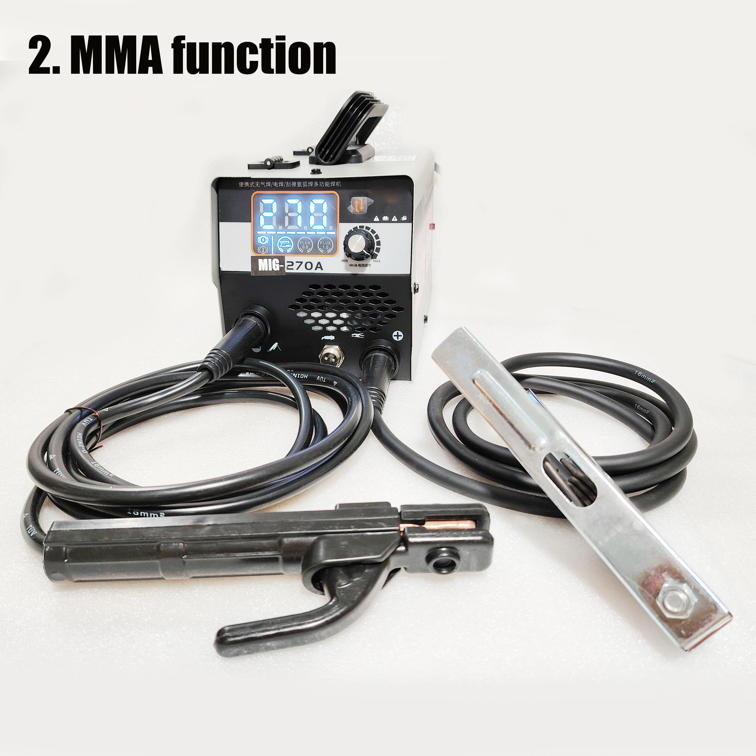 Semi-automatic welding machine 4 in 1 MIG TIG MMA Welder with MMA TIG Gasless MIG Welding