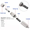 100pcs 3/16 Thread High Pressure Mist Nozzle with Filter Anti Drip Fogging Sprinkler Garden Agriculture Cooling Humidfy Fittings 4