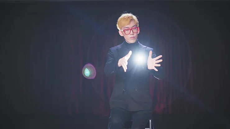 매직캣 마술 트릭의 플로팅 라이트 디멘션 L (기믹 및 온라인 지침) 마술 소품 일루전 스트리트 스테이지 마기아