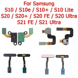 Enhanced Fingerprint Sensor Flex Cable with Return Key (S10e Pink)