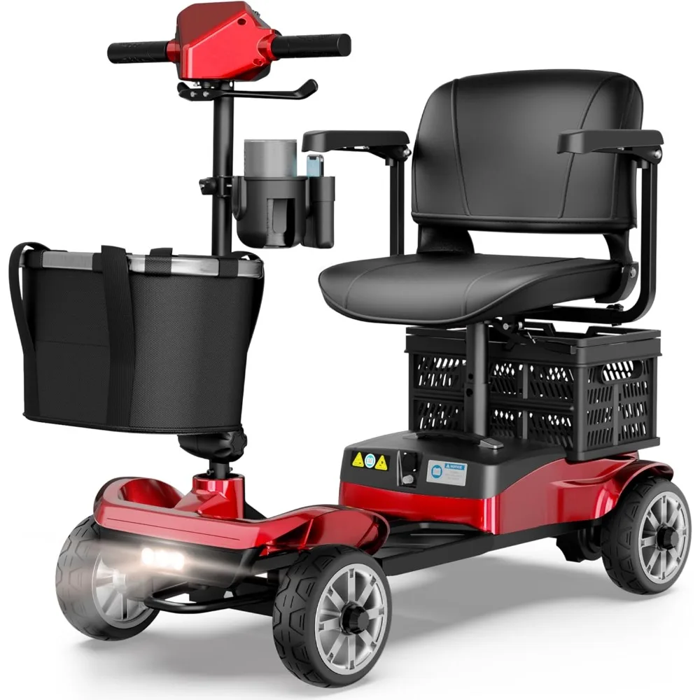 Mobility scooter side view