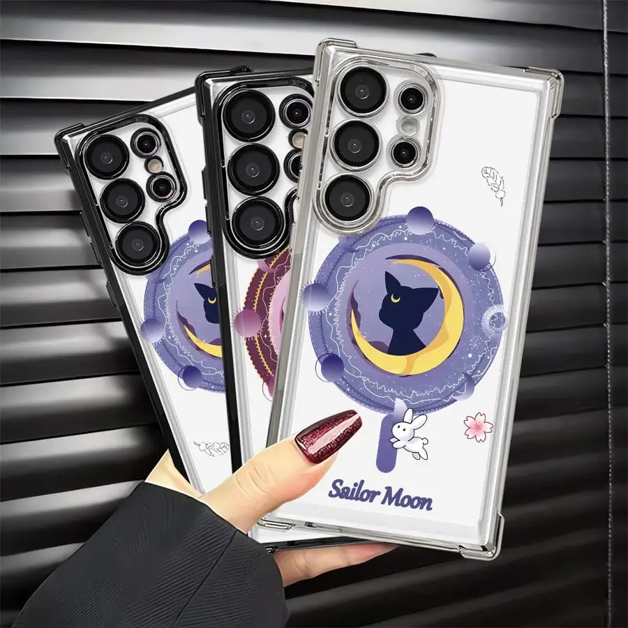 Sailor Moon Cat Manga Soft Phone Cover Case