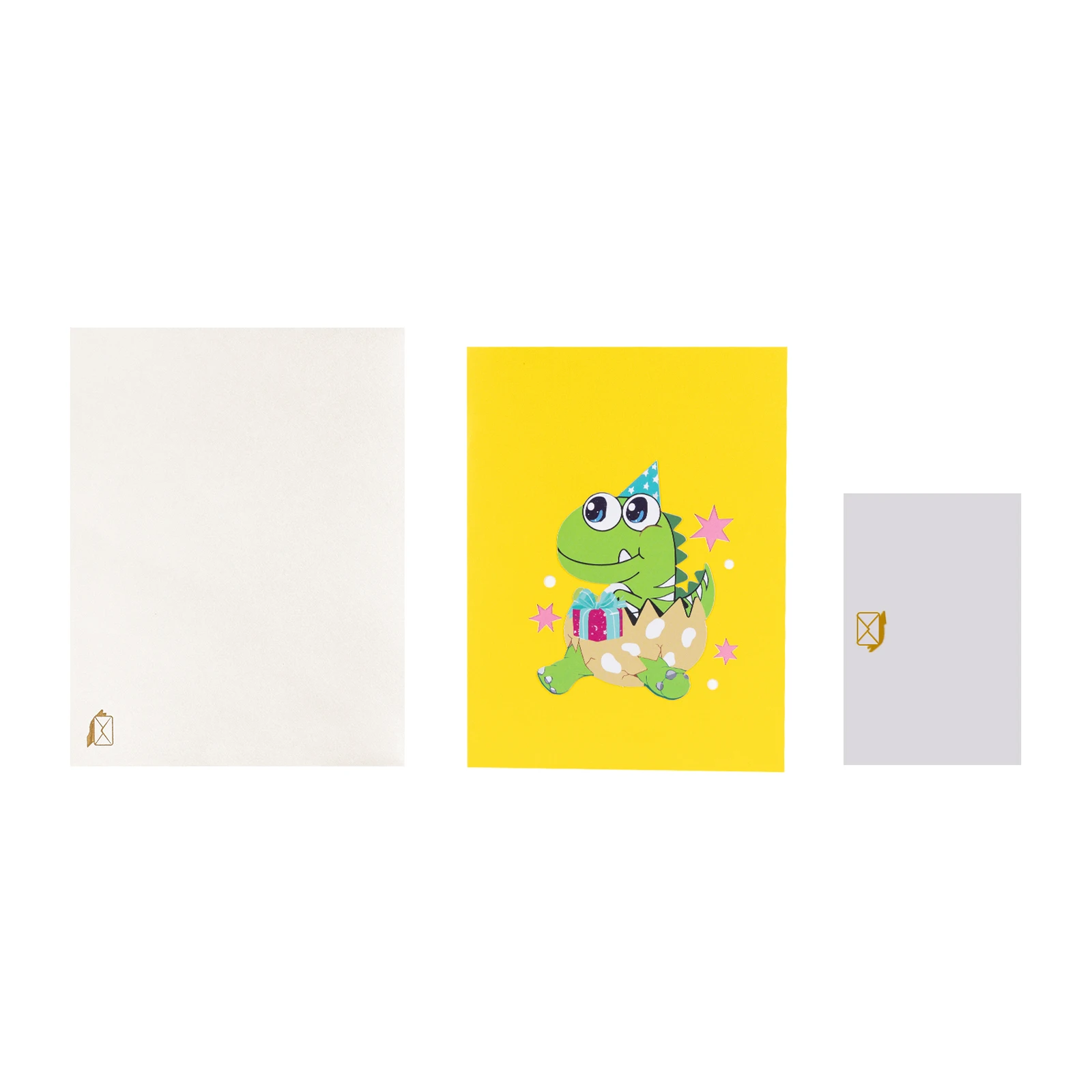 Pop Up Card with Dinosaur Design Handmade 3D Popup Birthday Cards for Daughter Son Nephew Niece Kids on any Occasion