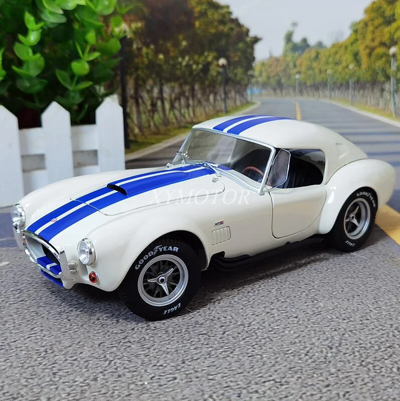 

Solido 1/18 For Ford AC Cobra 427 MKII 1965 Metal Diecast Model Car Toys Gifts White Collection Ornaments Display