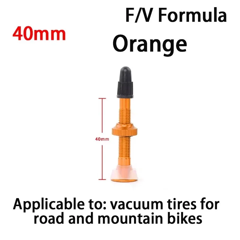 Premium MTB and Road Bike Tubeless Valve Nozzle with Tire Plugs - Presta, 40mm & 60mm Options